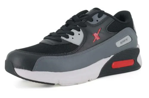 Sparx Black Sports Shoes For Men