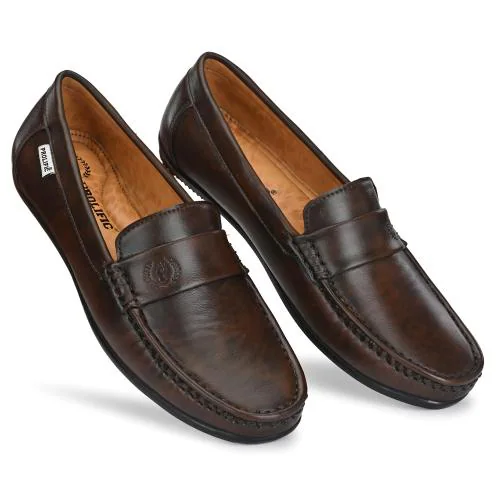 Prolific Men's Formal & Party Loafers & Driving Shoes Brown