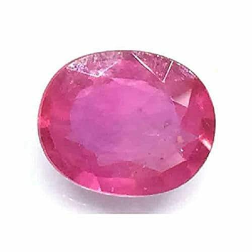 BAGUE Cultured Ruby Gemstone 7.25-7.50 Ratti