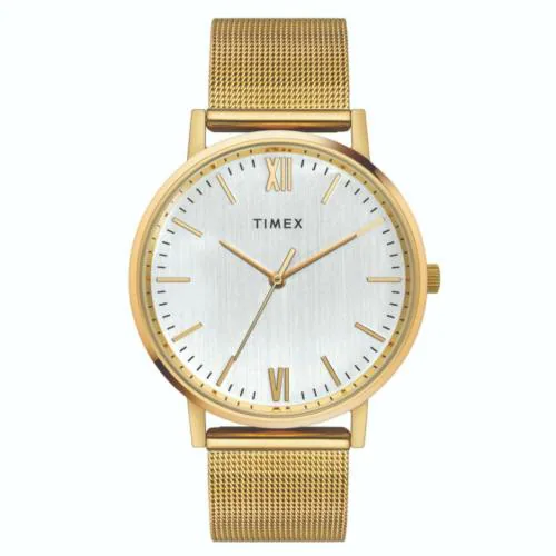 Timex Analog Silver Dial Men Watch-TW0TG8010