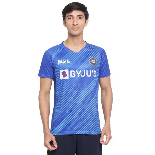 Official Team India Training Jersey- Half Sleeves