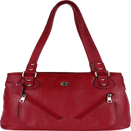 CP CLIVE PATTEN Women Red Shoulder Bag ()