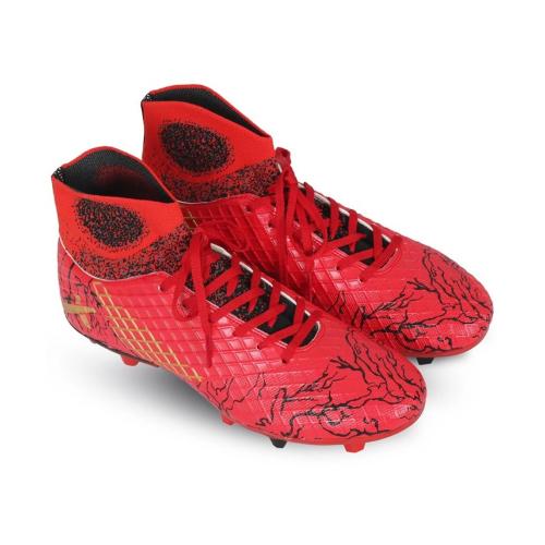 Vector X JAGUAR Football Shoes (Red,Black)