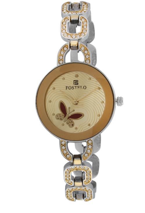 FOSTELO GOLD WOMEN'S WRIST WATCH FST-184