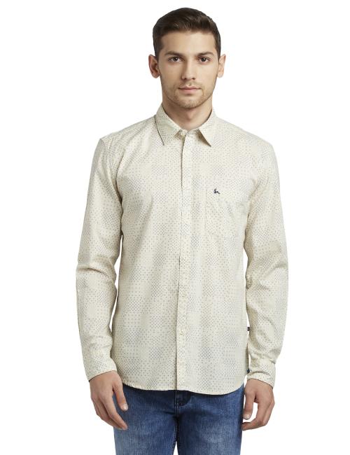 Parx Slim Fit Printed Shirt
