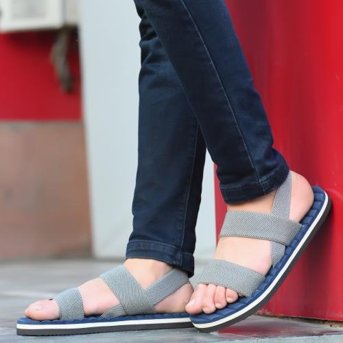 Vellinto Men's Blue Sandals