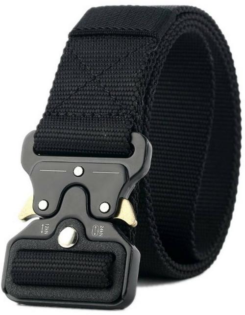 Jelinda Men Nylon Belt (Black)