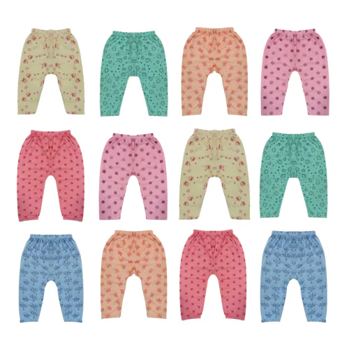 Pack of 12 Baby Boys & Baby Girls Pajama ( 9 TO 12 MONTH )