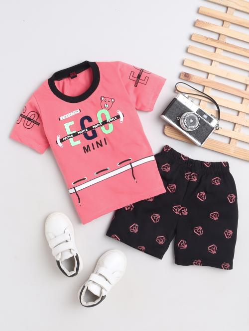 Fourfolds Boys Solid 100% Cotton Pack Of 1 Set | Boy Dress | Baby Boy Dress