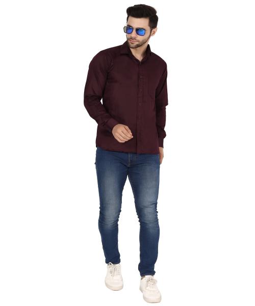 M SHIRTINX SLIM FIT PURE GIZA COTTON SHIRTS