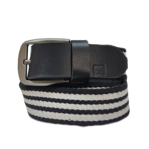 Urbanity Unisex Black Cotton Belt (54) Belts for mens & Boys l branded belts l Casual Belt l fashion Belts l Formal belts l Men's belt