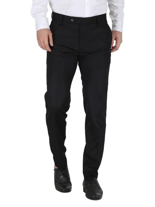 KEDY Formal Trouser Black for Men's - PV Comfortable Pant for men - Polyester viscose Trouser for Gents