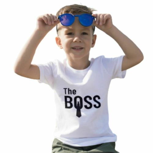 Arsha Lifestyle Cool Boys Cotton T-Shirt with Fun Text Print White-(Pack of 1)