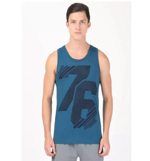 JOCKEY Men Vest (Size-L, Colour-Blue)