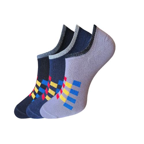 Buy USOXO Men’s Combed Cotton Low Cut No Show Socks With NonSlip Grips