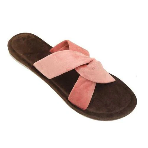 Rajeraj Women Peach Flat