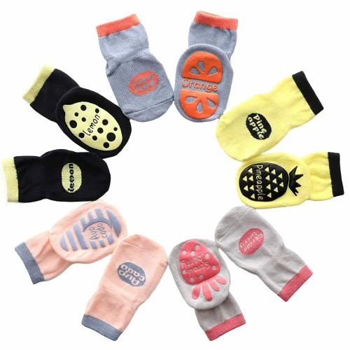 Youstylo Multicolor Cotton Crew Socks for Kids (1 to 3 Years, Pack of 5) | Cotton Socks | Ankle length | Cotton Socks | Ankle length
