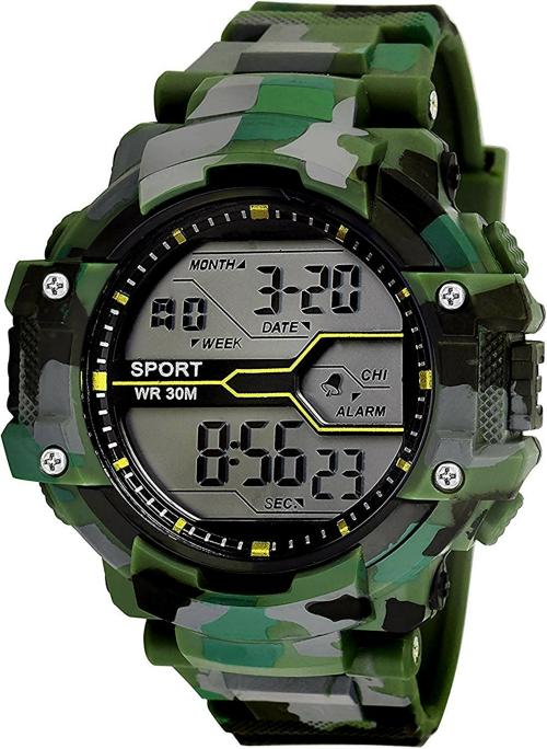 Swadesi Stuff Digital Multicolor Dial Watch - SDS 77 (Boys)
