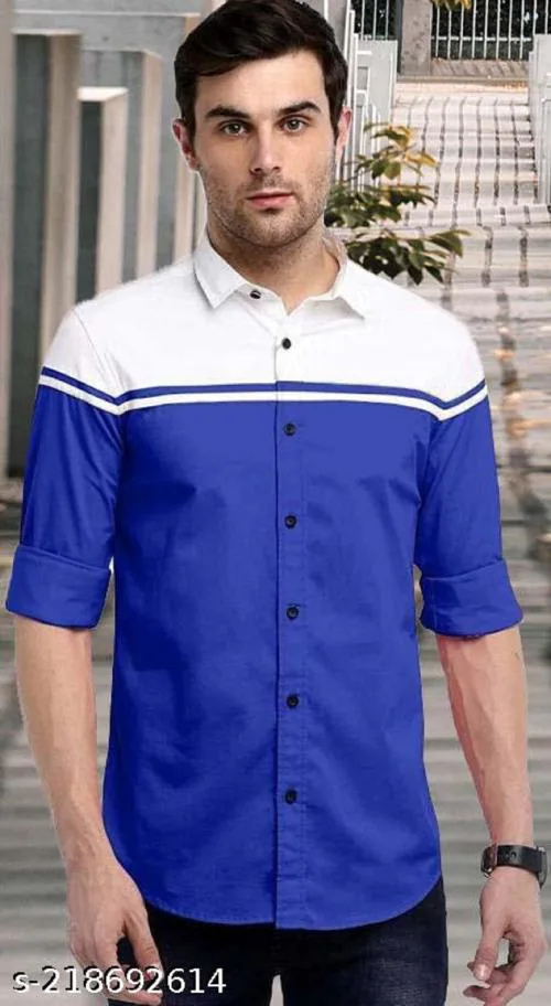 GAT FASHION Men's Regular Fit Cotton Casual Shirt