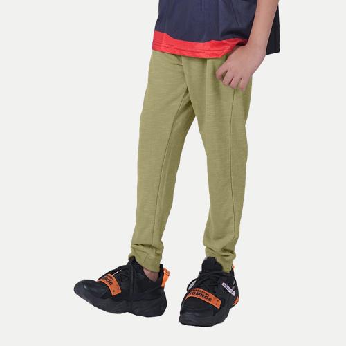 Rad Prix Teen Boys Knitted Jogger Pant -PIsta Colour