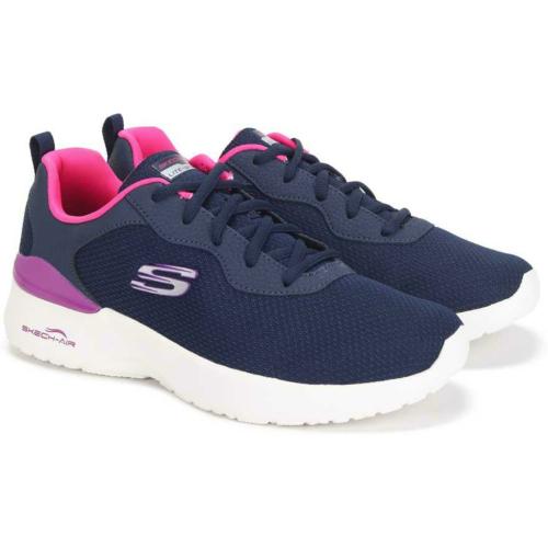 Skechers Women's Skech-AIR Dynamight-Radiant C NVY/PNK Sports Shoe