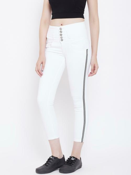 Nifty Women White Denim Jeans