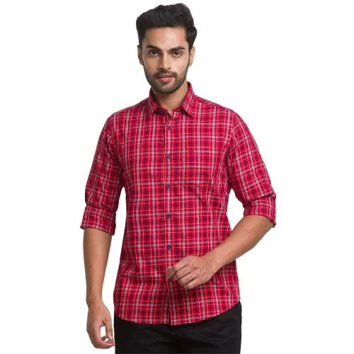 Buy ColorPlus Dark Red Shirt Online at Best Prices in India - JioMart.