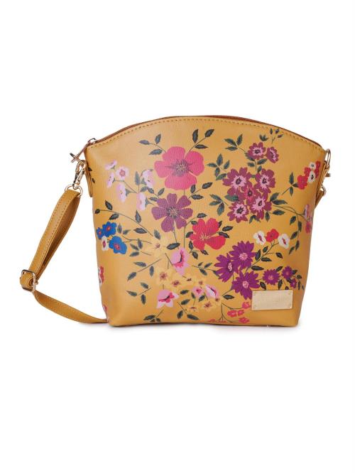 Lapis O Lupo Women Mustard Sling Bag (Llsl0069Md)
