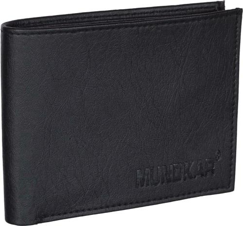 Men Wallet (5 Card Slots, (Pack of 3)) Men Black Wallet (Pack of 3)