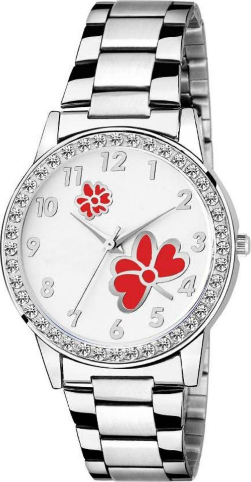 Buy Miss Perfect Analog White Dial Silver Chain Wrist Watch for Women Online at Best Prices in