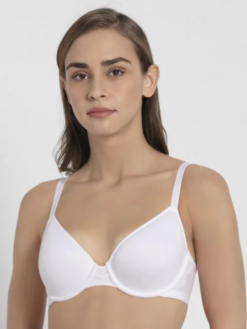 jockey Women Padded Under Wired White T-shirt Bra