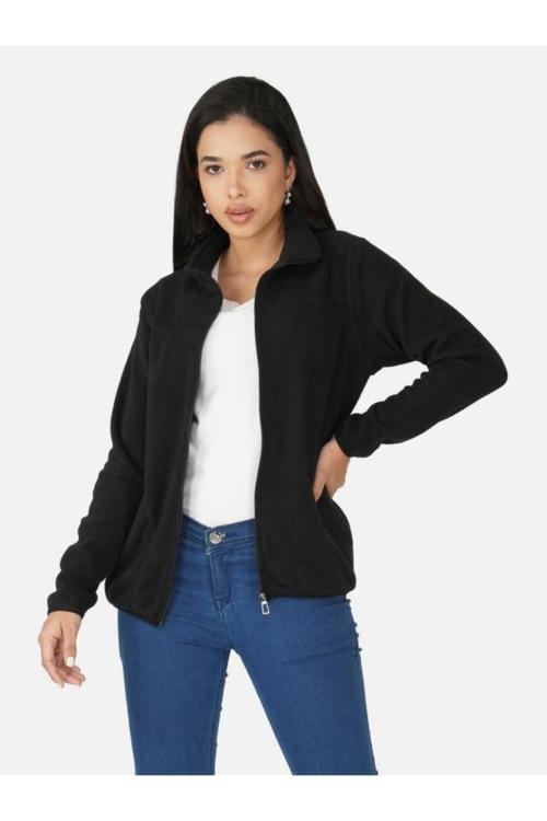 CLOVERCRAFTY Elevate your casual wardrobe with our women's sweatshirt from Clovercrafty. Crafted with luxurious materials and tailored for a perfect fit, this sweatshirt is the epitome of comfort and style. (Black) (XL)