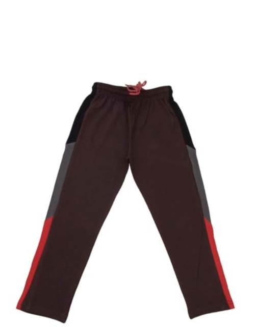 DQUEEN Lower for Boys 100% Cotton Regular Fit Pajama for Boys (Brown)