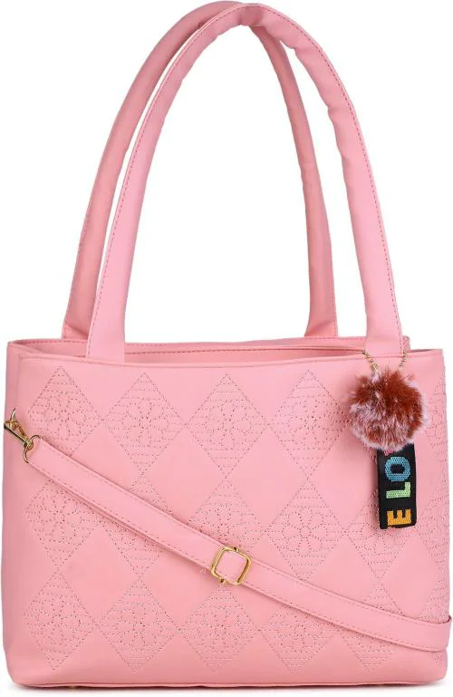 Plama Pink Pu For Women Hand-Held Bag