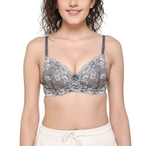 Salsa SA 54 Women's Soft Lace Wired T-Shirt Padded Bra