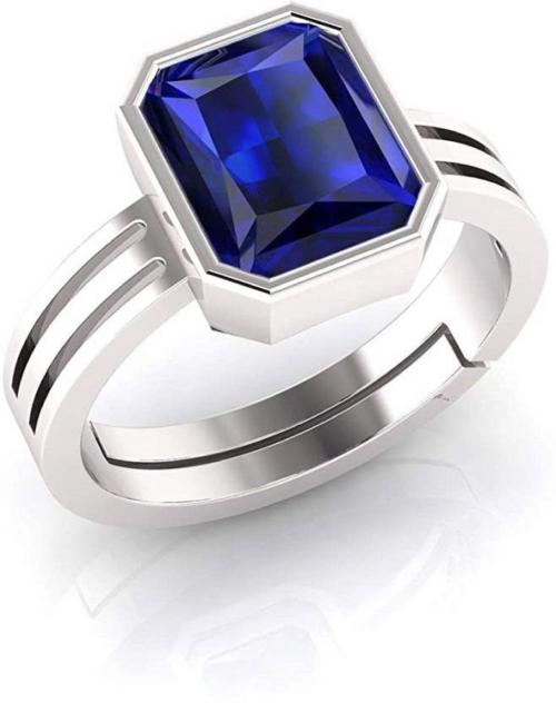 Buy 7.25 Ratti Natural Panna Emerald Gemstone Stone Ring With Lab