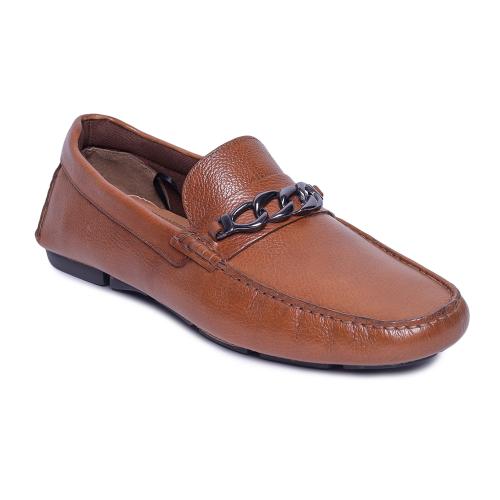 Red Tape Men Tan Driving Shoes