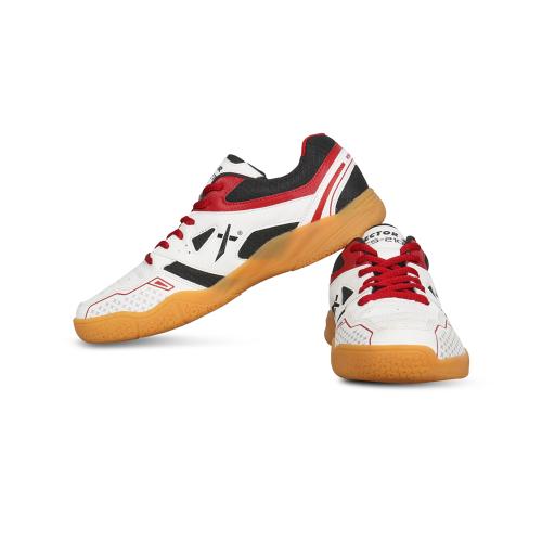 Vector X CS-2100 Court Shoes (White-Black)