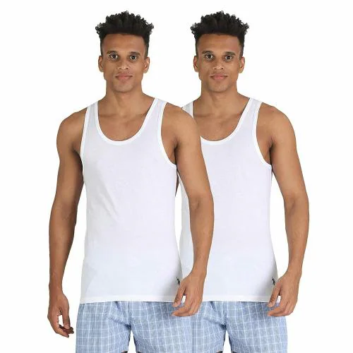 U.S. POLO ASSN. Men's Cotton Vests - Pack of 2 i024-02l