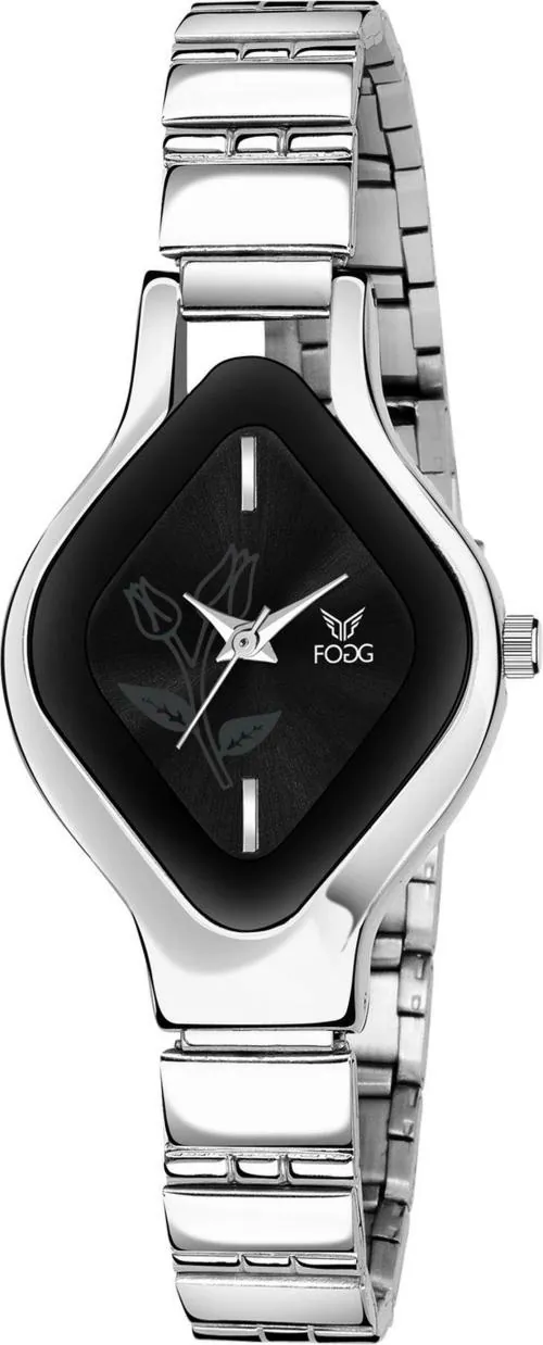 FOGG 4082-BK Analog Watch - For Women