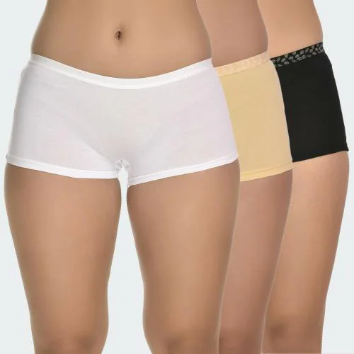 Missfire Women Gym Shorts/Tights (Pack OF 3)(Multicolor)