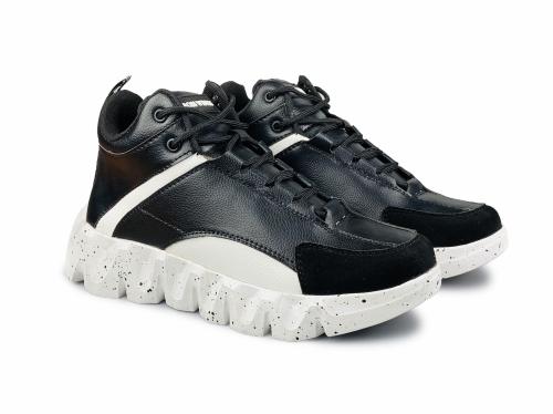 Alk Beton Black Sneakers for Men