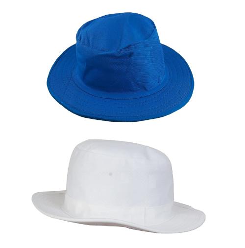 ATABZ Sports Cricket round umpire white and Blue caps and hats