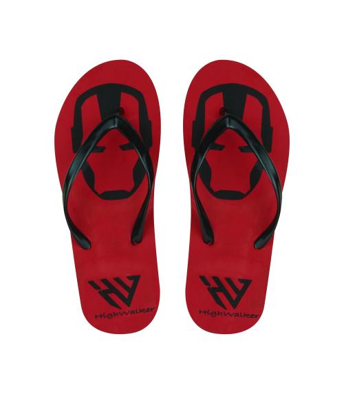 HighWalker Women's Red Flip Flops