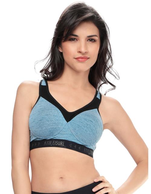 Lovable Women Cotton Padded - Premium Bra - L - Blue