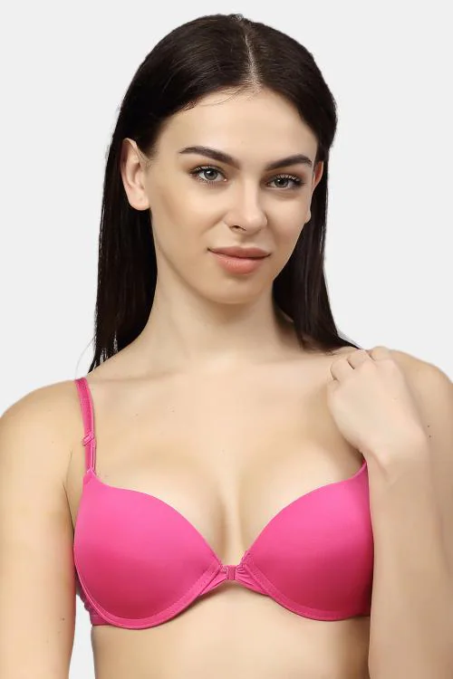 Buy PrettyCat Pink Solid Polycotton Push-Up Bra For Women(PCJ-BR-FO) Online  at Best Prices in India - JioMart.