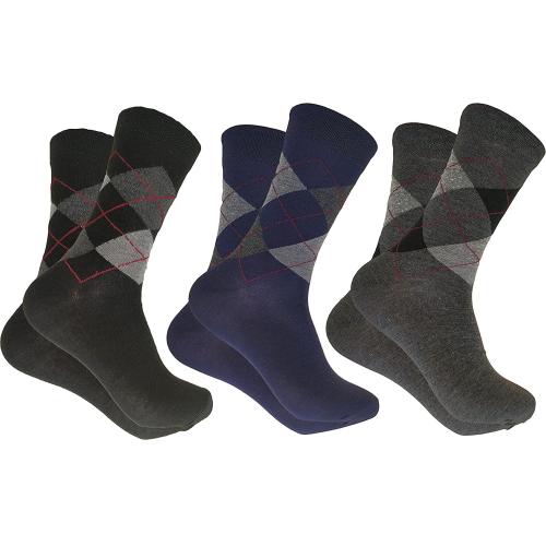 Cotson Men Cotton Calf Socks Pack of 3 Pair