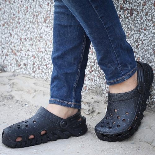 Richaleee Air Mix 499 Black Mens Trendy Sliders for men