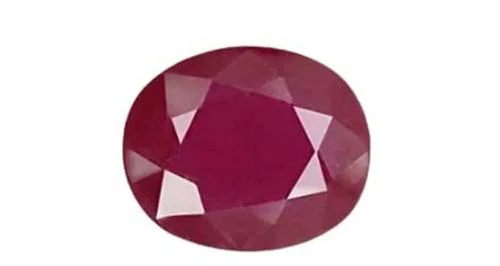 JAGDAMBA GEMS Burma Rubin 7,25 Ratti - Natürlicher Edelstein AA++ Qualität