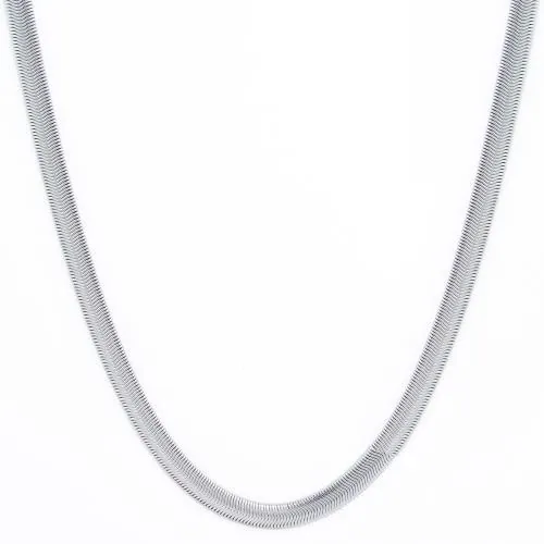 Fashion Frill Silver Chain For Men Stainless Steel Silver Chain Jewelry Silver Chain For Boys